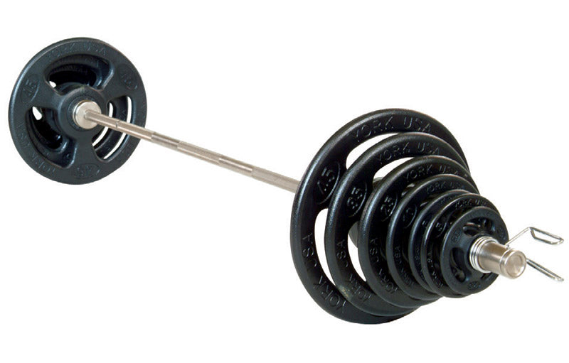 Iso-Grip Steel Olympic Plate Set - 300 lbs.