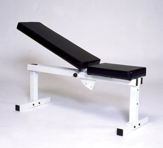 Pro Series 205 FI White Flat Adjustable Incline Bench Press