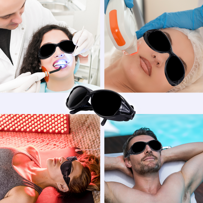 Red Light Therapy Protective Glasses