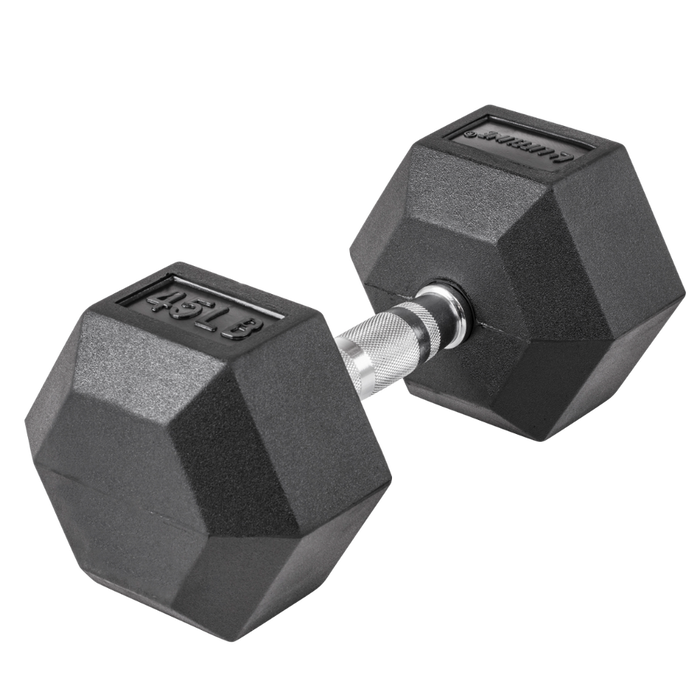 Lifeline Hex Rubber Dumbbells SKU: LLHRD5