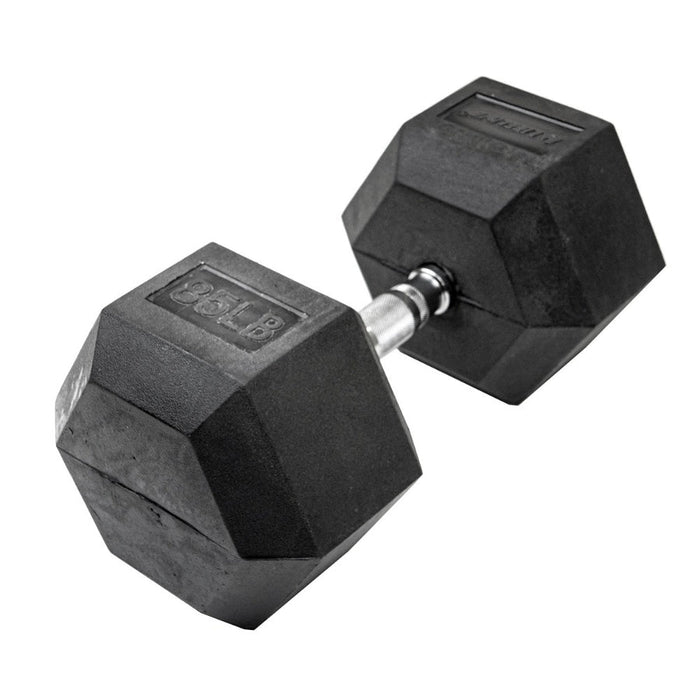 Lifeline Hex Rubber Dumbbells SKU: LLHRD5