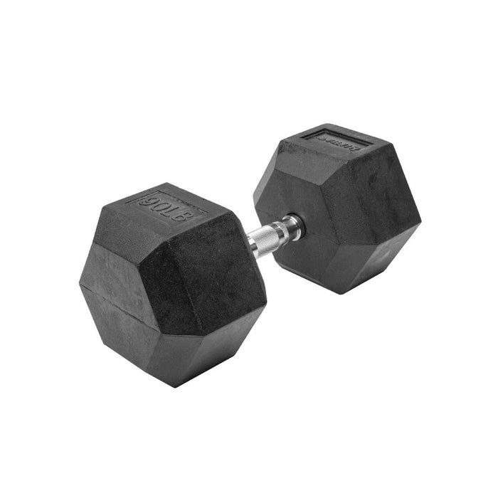 Lifeline Hex Rubber Dumbbells SKU: LLHRD5