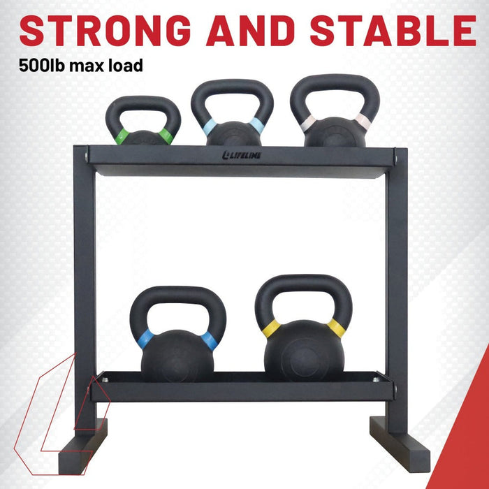 Kettlebell Storage Rack SKU: LLKBSR