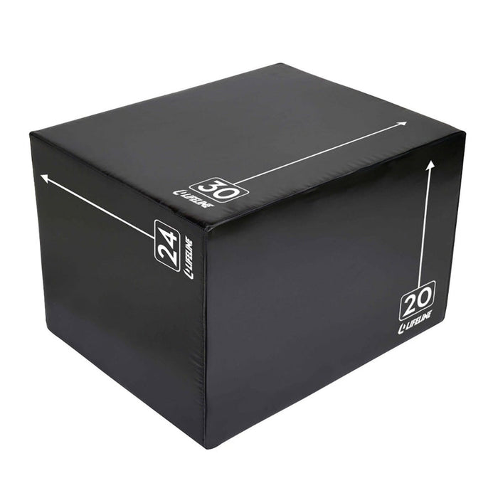 3-in-1 Foam Plyo Box - 20"-24"-30" SKU: LLPB3IN1