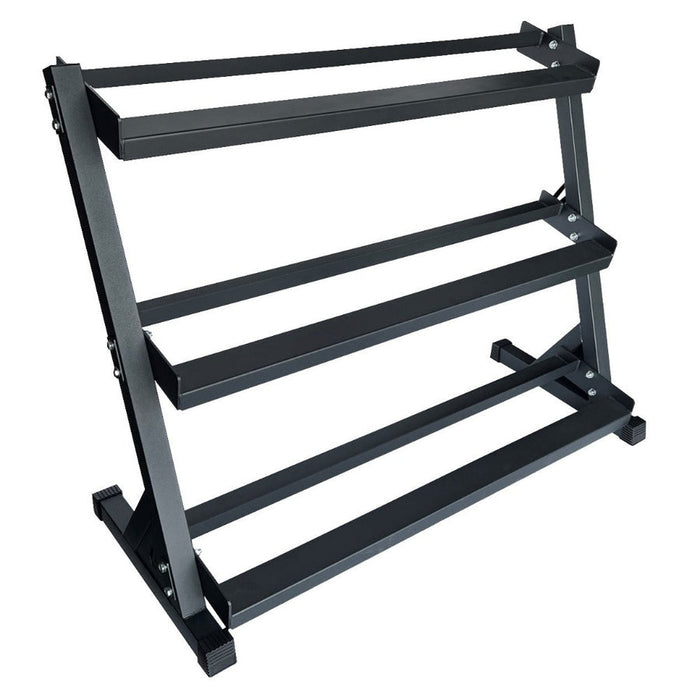 Lifeline 3-tier Dumbbell Rack SKU: LLDBRACK3W