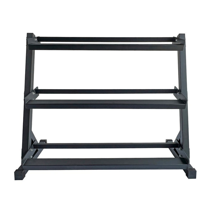 Lifeline 3-tier Dumbbell Rack SKU: LLDBRACK3W